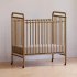 Abigail 3-in-1 Convertible Mini Crib Vintage Gold