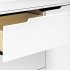 Hudson 3 Drawer Changer Dresser - White