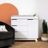 Hudson 3 Drawer Changer Dresser - White