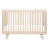 Hudson 3 In 1 Crib With Toddler Rail - Washed Natural