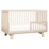 Hudson 3 In 1 Crib With Toddler Rail - Washed Natural