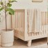 Hudson 3 In 1 Crib With Toddler Rail - Washed Natural