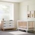 Hudson 6 Drawer Double Dresser - White Washed Natural
