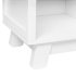 Hudson Cubby Bookcase White