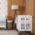 Origami Mini Crib - White