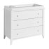 Sprout 3 Drawer Changer - Dresser White