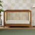 Sprout 4 in 1 Crib with Toddler Rail - Chestnut Natural