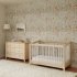 Sprout 4 In 1 Crib With Toddler Rail - Washed Natural / White