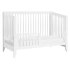 Sprout 4 in 1 Crib with Toddler Rail - White