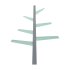 Spruce Tree Bookcase Grey Cool Mint