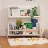 Tally Storage n Bookshelf - White / Washed Natural