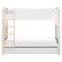Tiptoe Bunk Bed - White Washed Natural