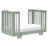Yuzu 8 in 1 Convertible Crib with All Stages Conversion Kit - Light Sage