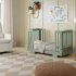 Yuzu 8 in 1 Convertible Crib with All Stages Conversion Kit - Light Sage