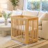 Yuzu 8 in 1 Convertible Crib with All Stages Conversion Kit - Natural