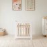 Yuzu 8 in 1 Convertible Crib with All Stages Conversion Kit - White/Natural