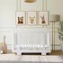 Yuzu 8 in 1 Convertible Crib with All Stages Conversion Kit - White