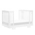 Yuzu 8 in 1 Convertible Crib with All Stages Conversion Kit - White
