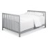 Colby 4-in-1 Low Profile Convertible Crib - Grey