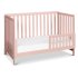 Colby 4-in-1 Low Profile Convertible Crib - Petal Pink