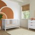 Colby 4-in-1 Low Profile Convertible Crib - White 