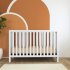 Colby 4-in-1 Low Profile Convertible Crib - White 