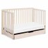 Colby 4 In 1 Convertible Crib with Trundle Drawer Washed Natural