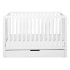 Colby 4 In 1 Convertible Crib with Trundle Drawer White
