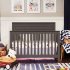 Autumn 4 In 1 Convertible Crib - Slate