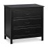 Charlie 3 Drawer Dresser - Ebony