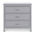 Charlie 3 Drawer Dresser - Grey