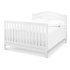 Charlie 4 In 1 Convertible Crib - White