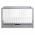 Colby 4 In 1 Convertible Crib with Trundle Drawer - Grey White
