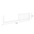 Colby 4-in-1 Convertible Crib Toddler Conversion Kit - White