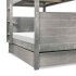 Universal Twin Storage Trundle Bed