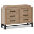 Newbern 6 Drawer Assembled Dresser - Dirftwood