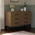 Newbern 6 Drawer Assembled Dresser - Dirftwood