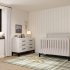 Newbern 6 Drawer Assembled Dresser - White Dirftwood