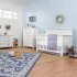 Emory Farmhouse 4 In 1 Convertible Crib - Linen White
