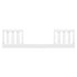 Emory Farmhouse Toddler Rail - Linen White