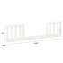 Emory Farmhouse Toddler Rail - Linen White