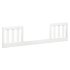 Emory Farmhouse Toddler Rail - Linen White