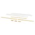 Full Size Conversion Rail - Linen White