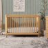 Marin with Cane 3 in 1 Convertible Crib - Honey / Honey Cane