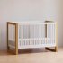 Nantucket 3-in-1 Convertible Crib with Toddler Kit - White/Honey
