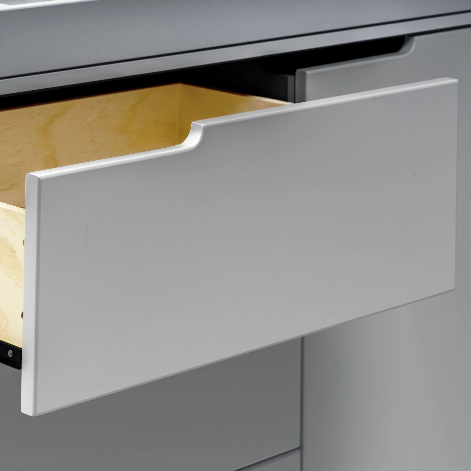 Hudson 3 Drawer Changer Dresser - Grey