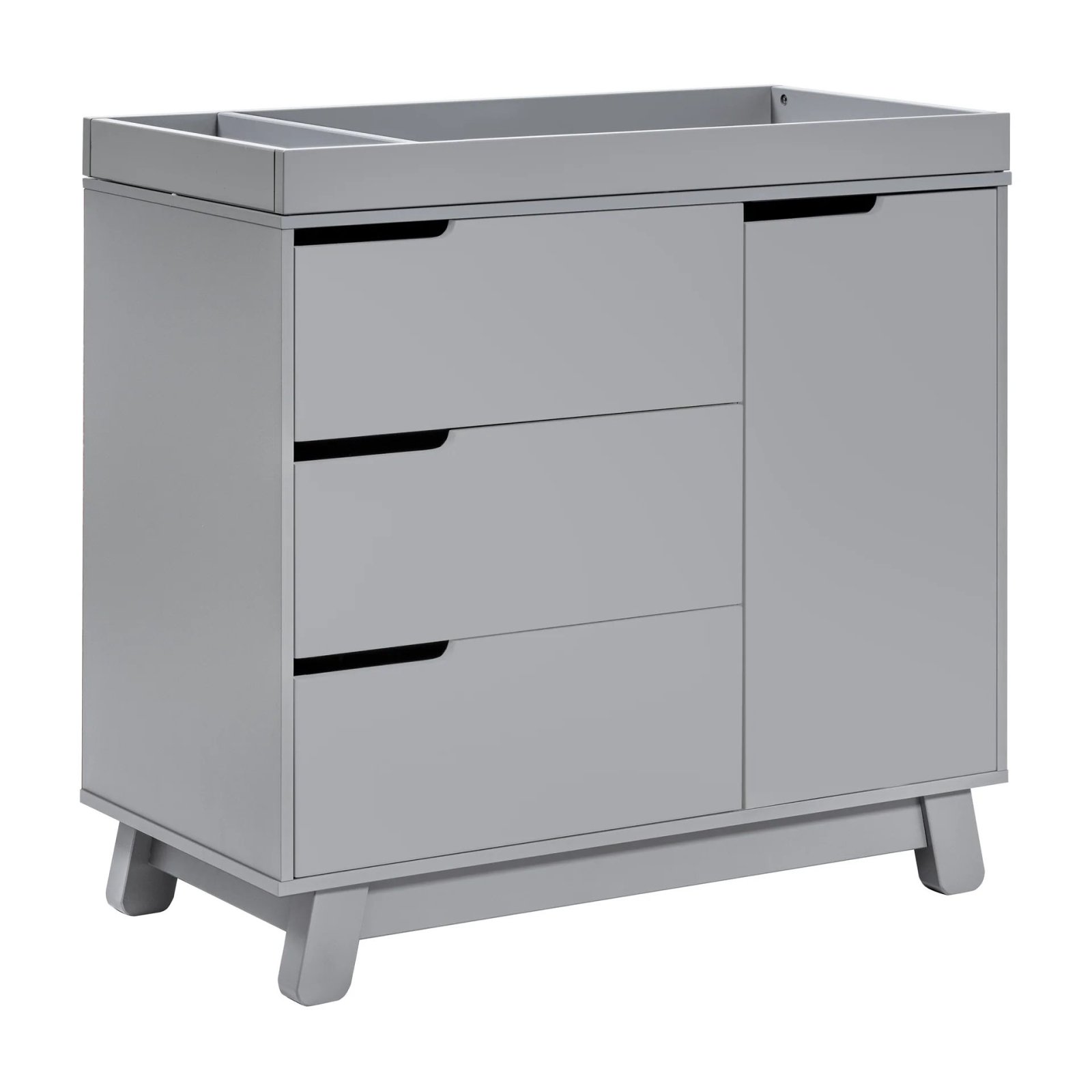 Hudson 3 Drawer Changer Dresser - Grey