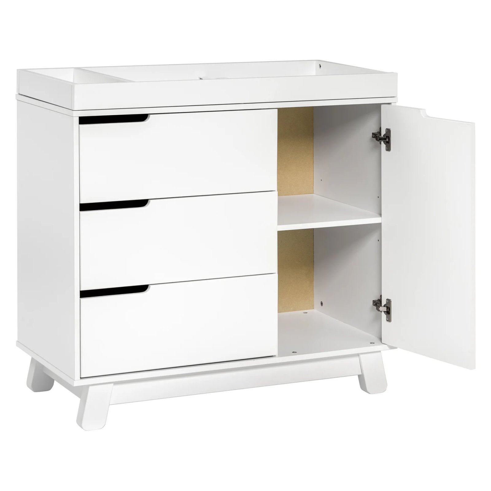 Hudson 3 Drawer Changer Dresser - White