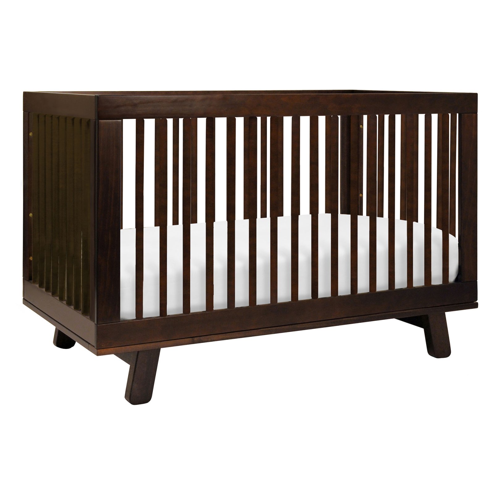 Hudson 3 In 1 Crib With Toddler Rail - Espresso