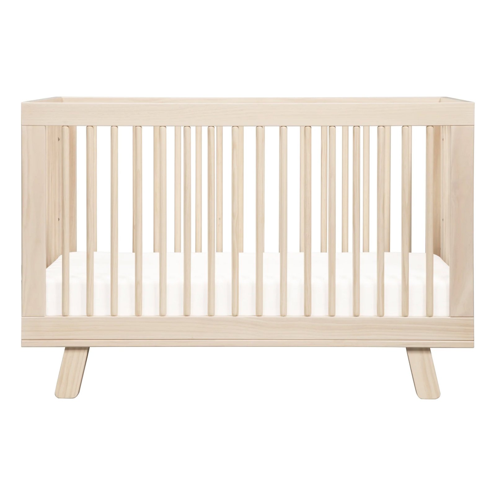 Hudson 3 In 1 Crib With Toddler Rail - Washed Natural